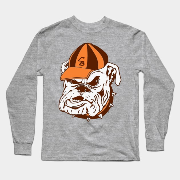 Browns Dawg - Big Long Sleeve T-Shirt by twothree